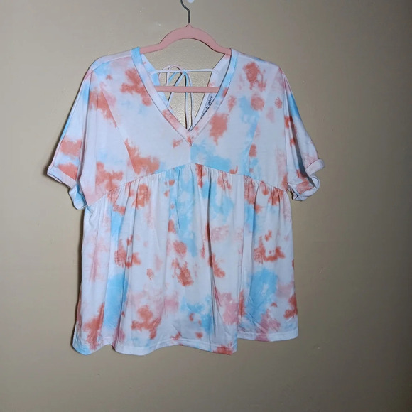 Jules & James Tye Dye summer shirt size meduim - Picture 1 of 7